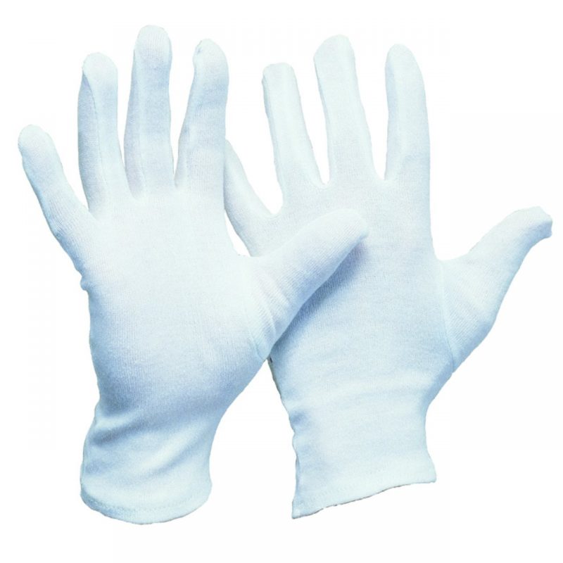 Baumwoll Trikot Handschuh mittelschwer Herren