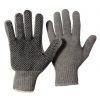 Baumwoll Strickhandschuh Herren einseitig Noppen,