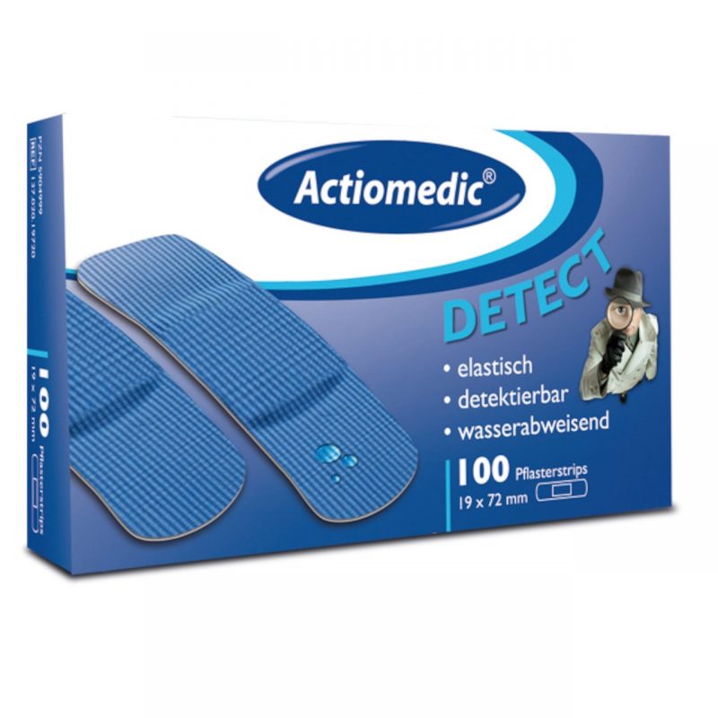 Actiomedic DETECT wasserabweisende Pflaster Strips