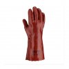 PVC Handschuh rotbraun 35 cm