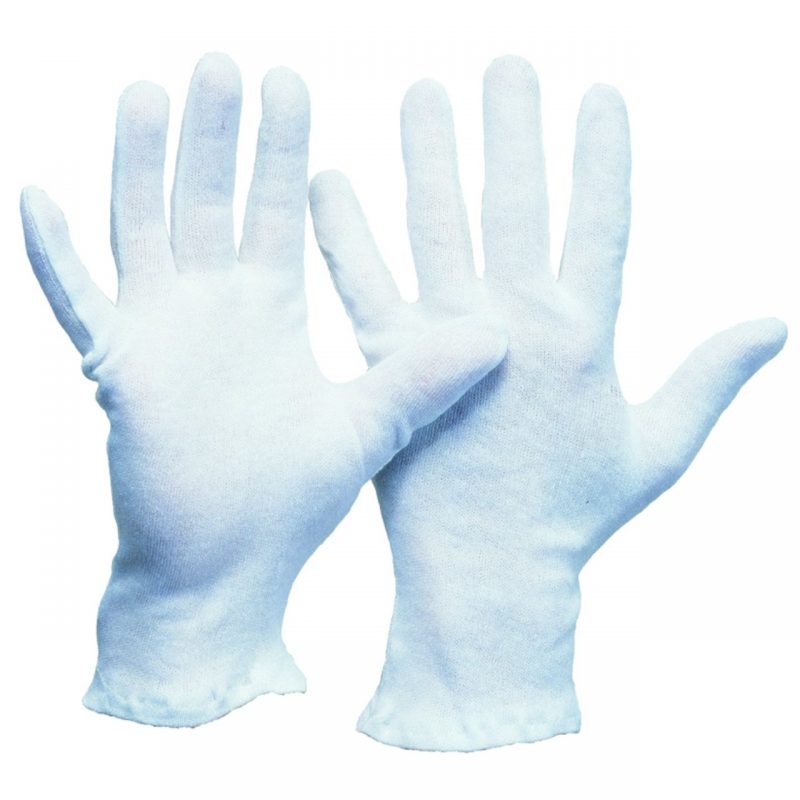 Baumwoll Trikot Handschuh schwere Ausführung
