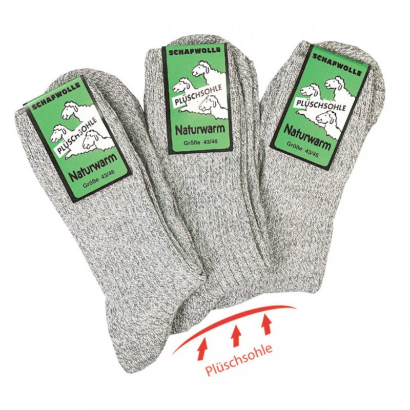 Plüschsohle Socken