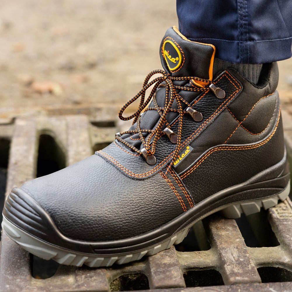Marsala Sicherheitsschnürstiefel S3 Wica – Bild 4
